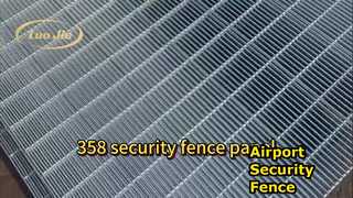 358 security fence panel Actual Vedio