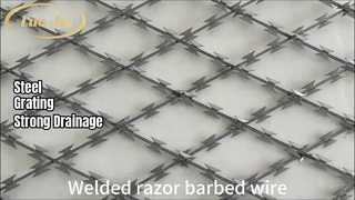 Welded Razor Wire: Enhanced Security with Durable, High-Performance Blades