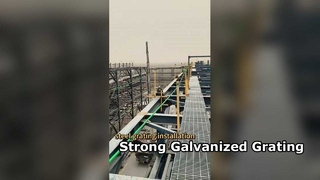 steel grating installation